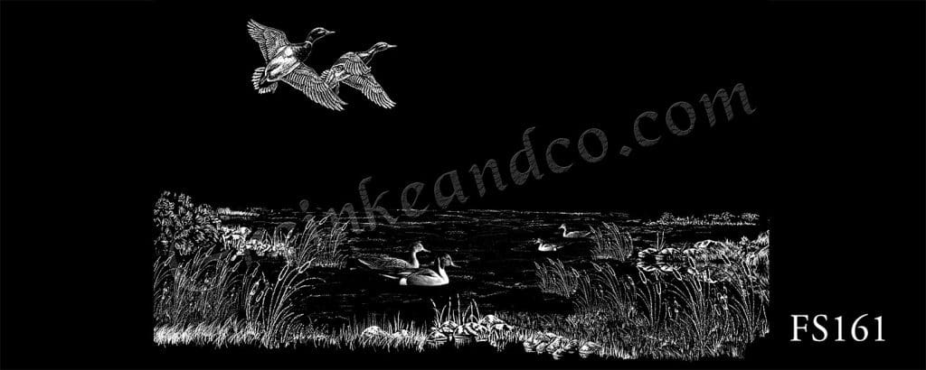 Full Scene Laser Etching