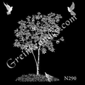Nature Laser Etching Designs